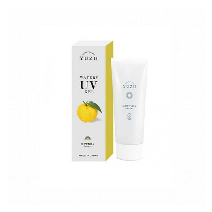 【日本直邮】DAILY AROMA 高知县 YUZU 柚子水润防晒啫喱 SPF50/PA++++ 40g