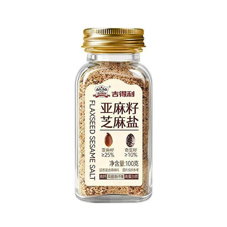 吉得利亚麻籽芝麻盐100g*1瓶 1 瓶