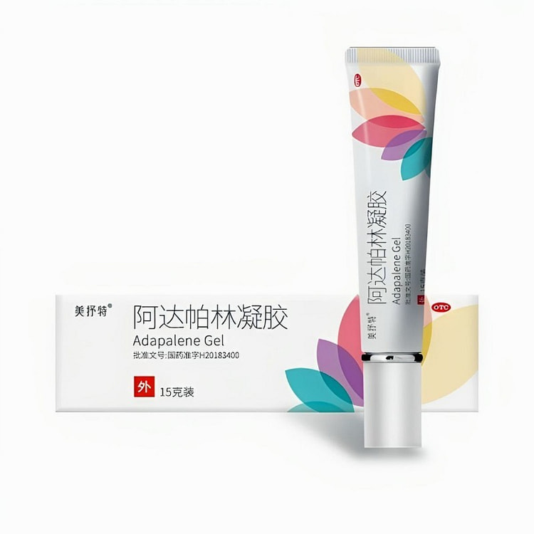 Adapalene gel acne