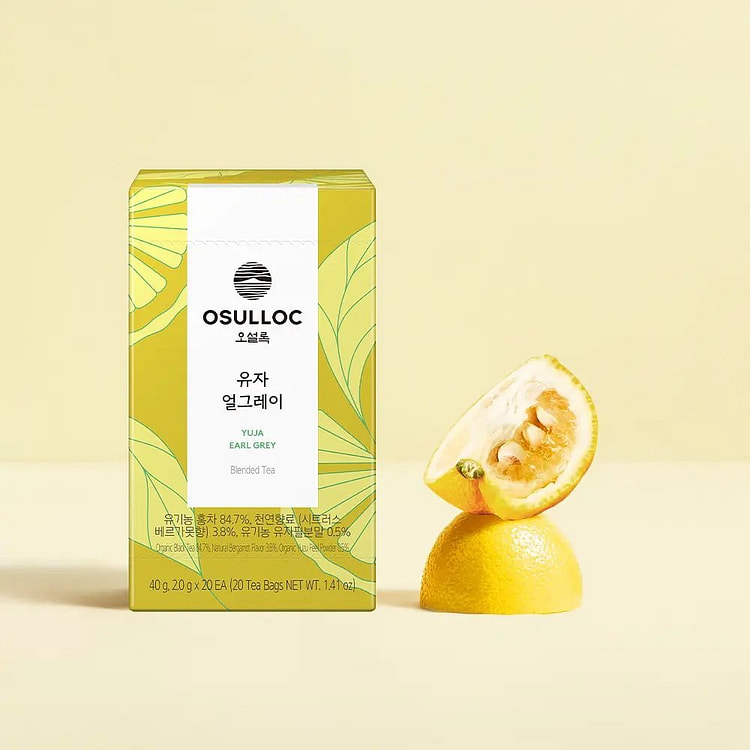OSULLOC 济州柚子伯爵茶40g 1 份