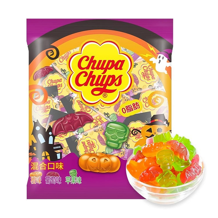 珍宝珠万圣节橡皮糖水果糖果软糖450g 450 克