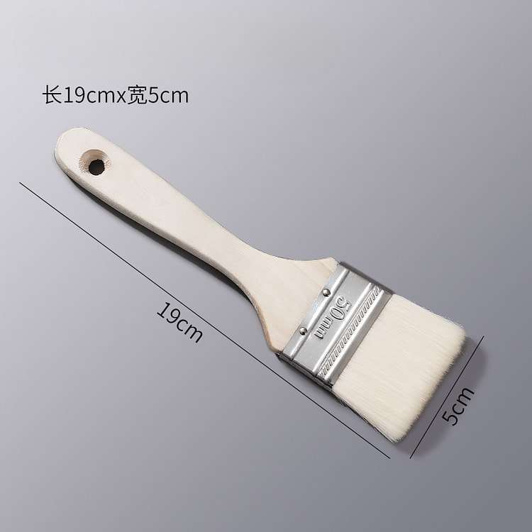 Wool brush BBQ oil brush 19cm/piece
