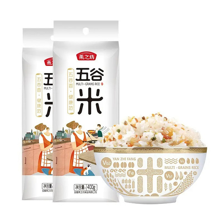 400g coarse grain rice *2