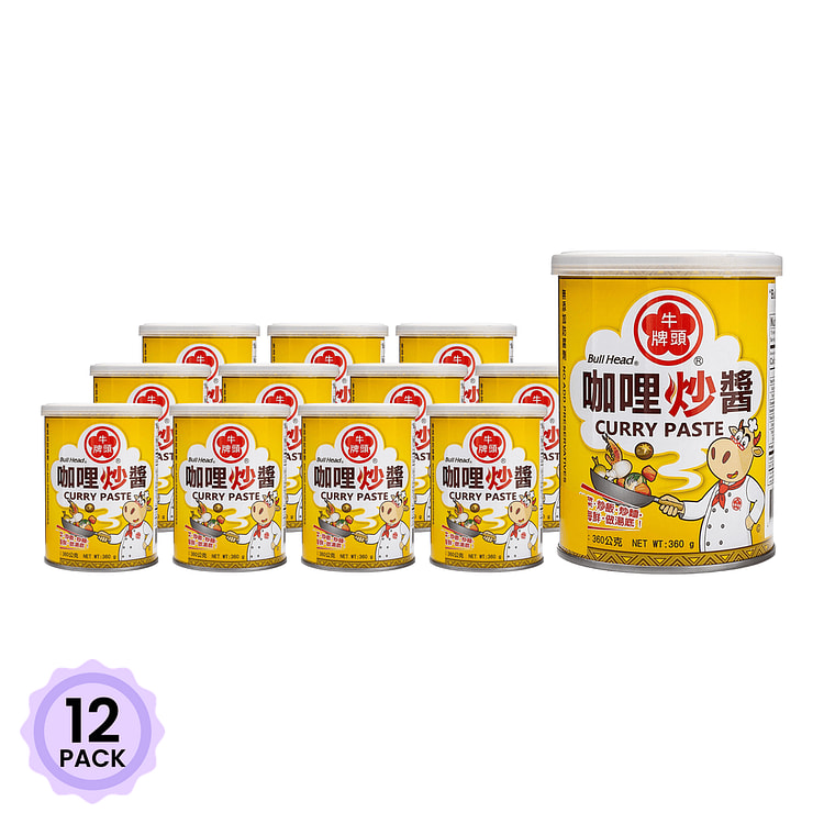 牛头牌 咖哩酱 360 克*12 包