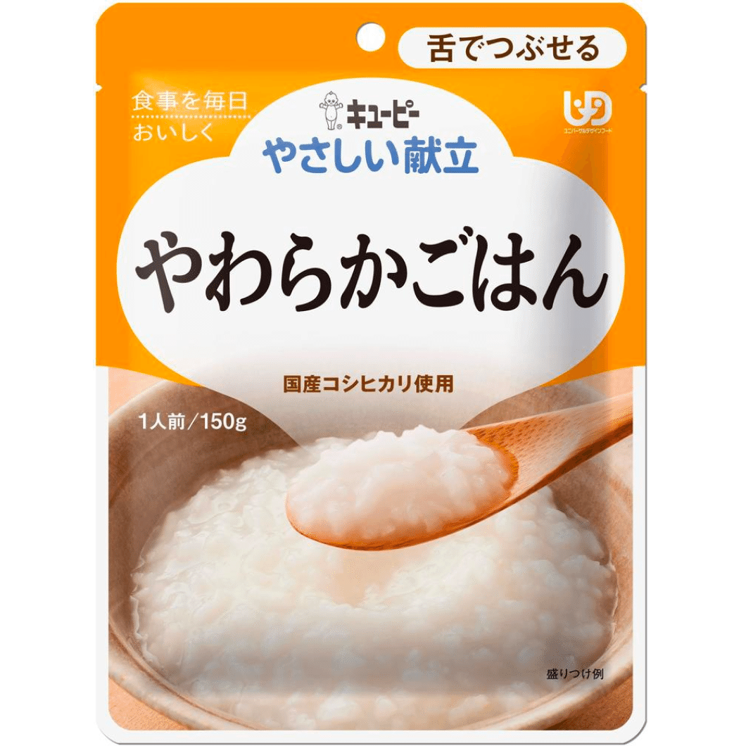 kewpie Gentle menu soft rice 150g (1 piece) 1 count
