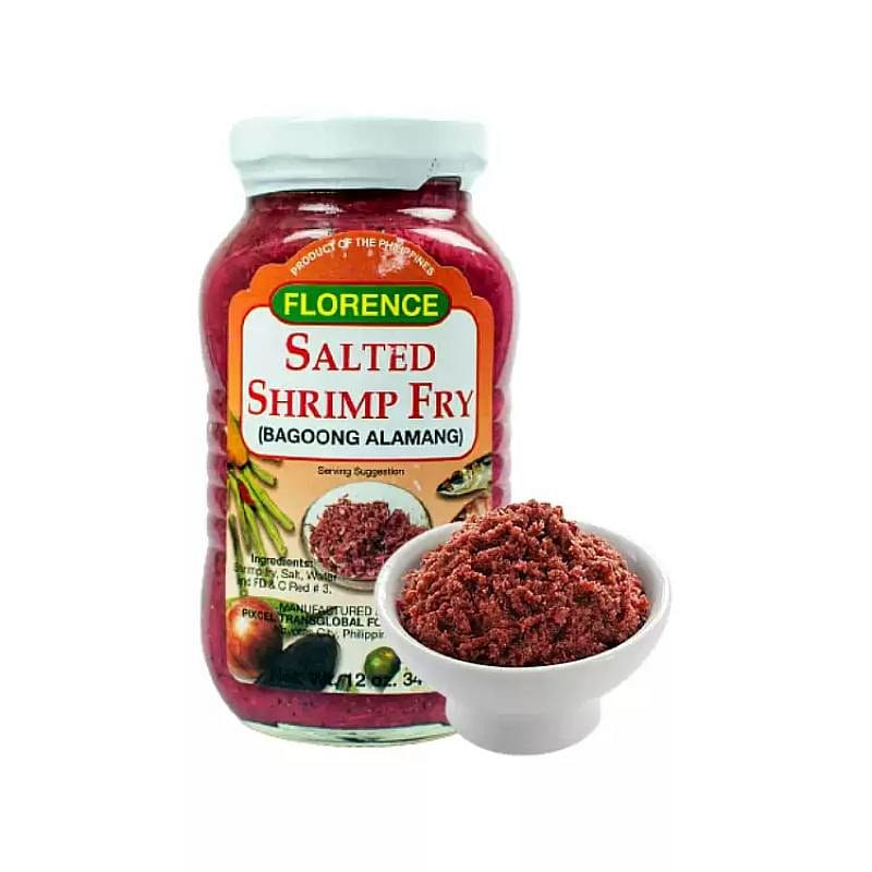 Florence Bagoong Alamang Salted Shrimp Fry 340g 340 g