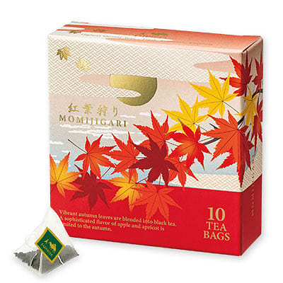 LUPICIA Momijigari limited box of 10 tea bags 1 each