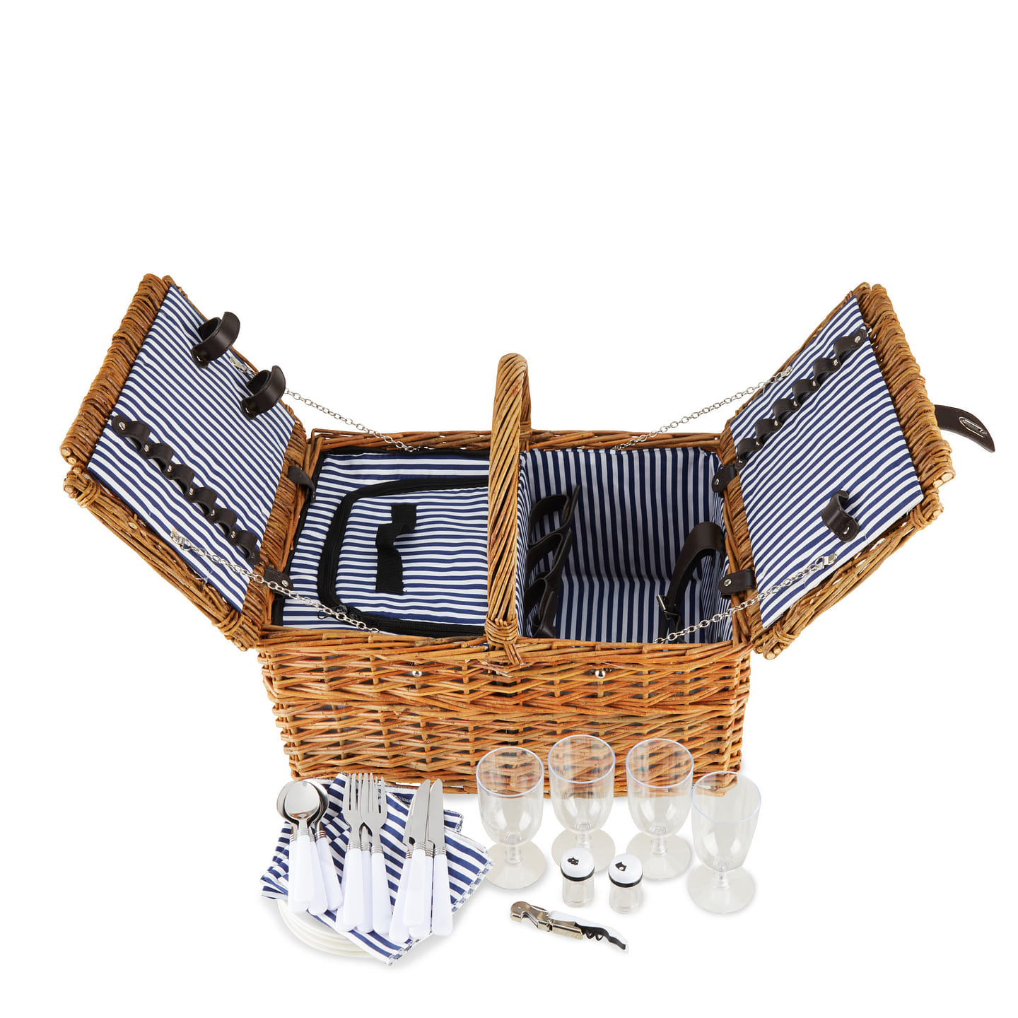 Cape Cod Wicker Picnic Basket by Twine® 28 each