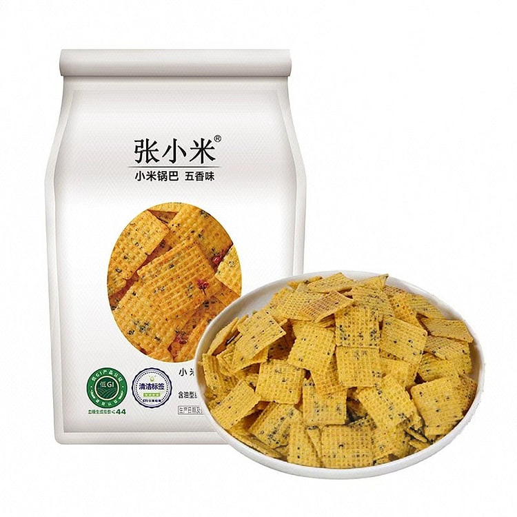 张小米 低G小米锅巴(五香味) 139 克