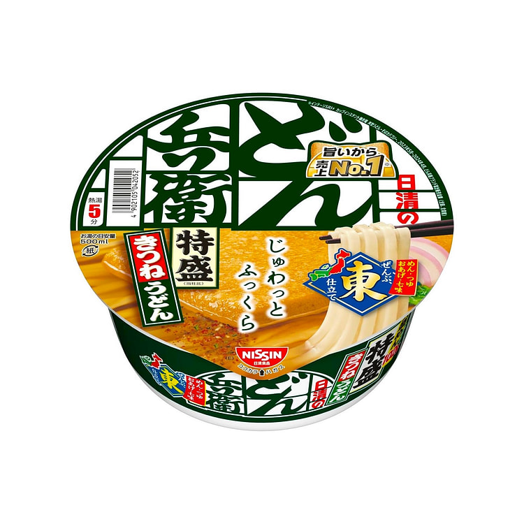 NISSIN DONBEI Noodles Udon Large Kitsune Cup 131g