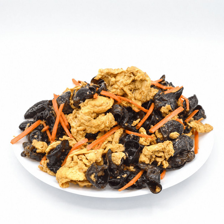 Stir-Fried Egg with Black Fungus & Carrot 400 g