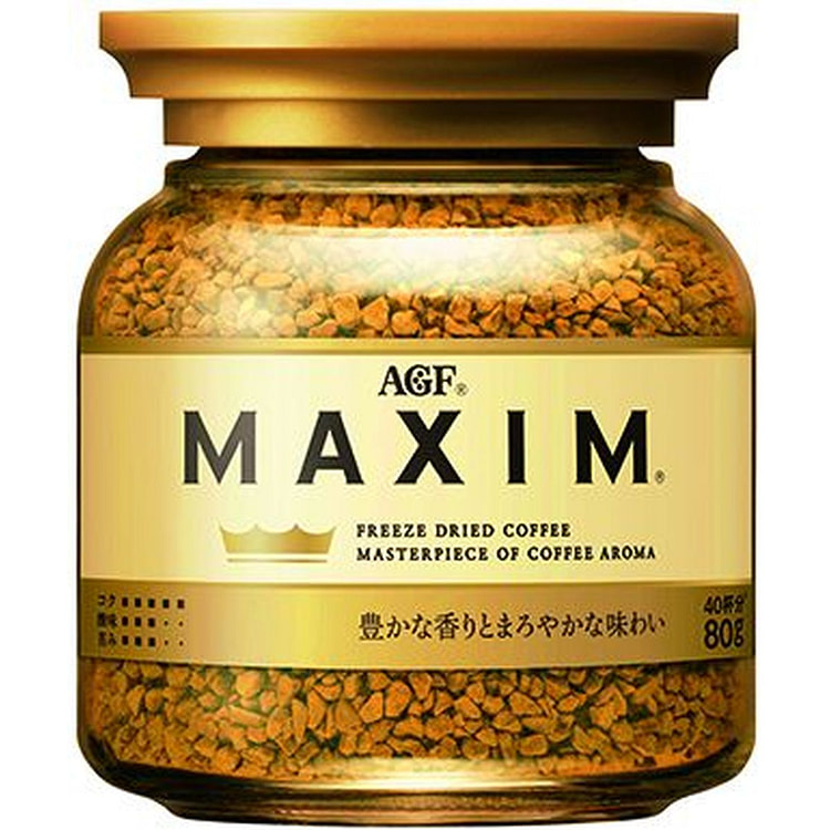AGF MAXIM 香醇速溶冻干咖啡（金罐）