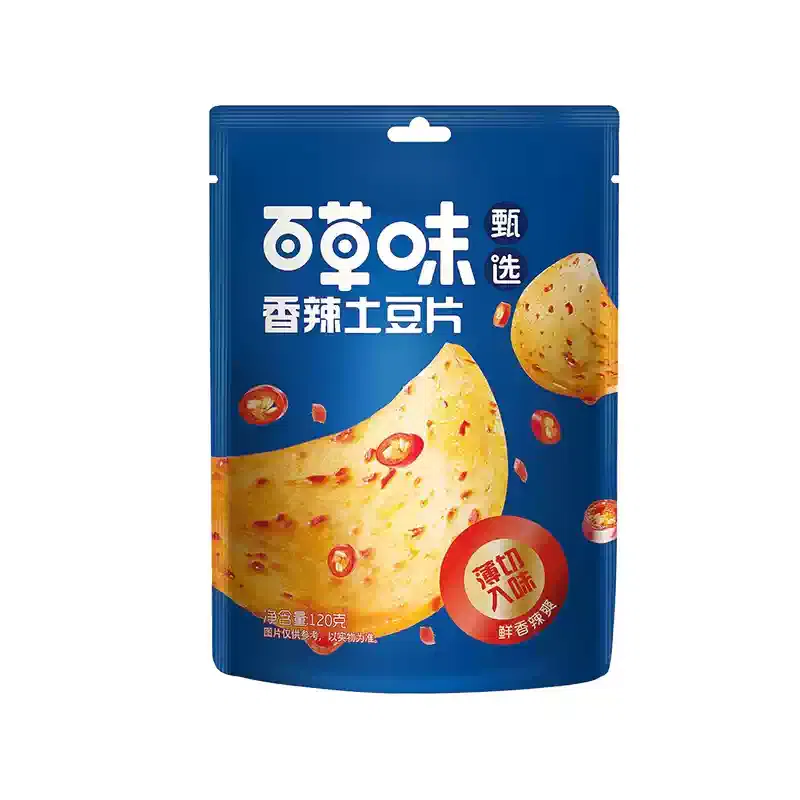 Be & Cheery Selected Spicy Potato Chips *1 Bag 120 g