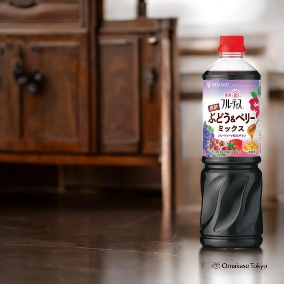 Mizkan Frutis Black Vinegar Grape & Berry 1000 ml