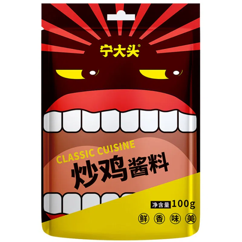 Ning Datou Fried Chicken Sauce Shandong Authentic Yimeng Fried Chicken Big Plate Chicken Ground Pot Chicken Seasoning 100g*1 bag 100 g