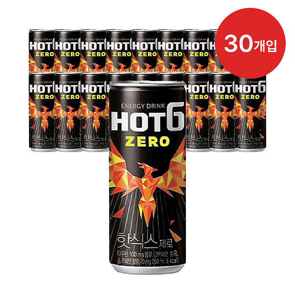 Hot6零卡碳酸饮料 (175毫升 x 30袋)