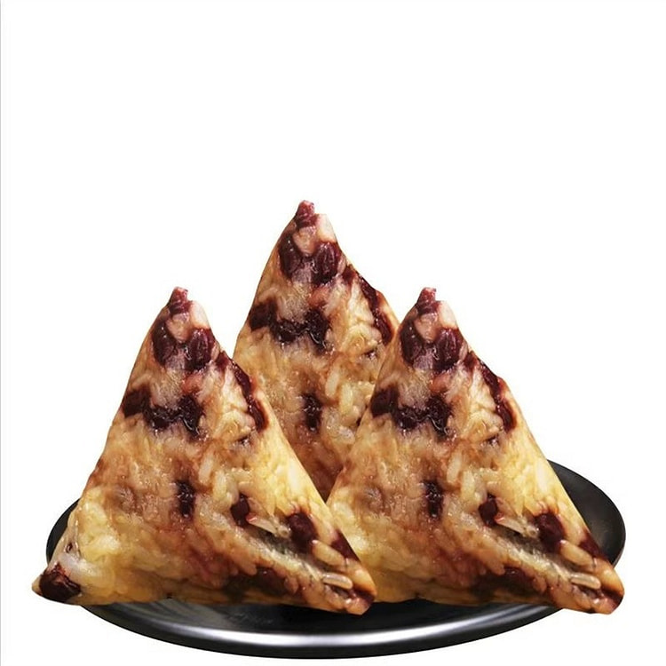 傅太 红豆粽子端午节嘉兴风味咸素早餐110g*4只 4 个