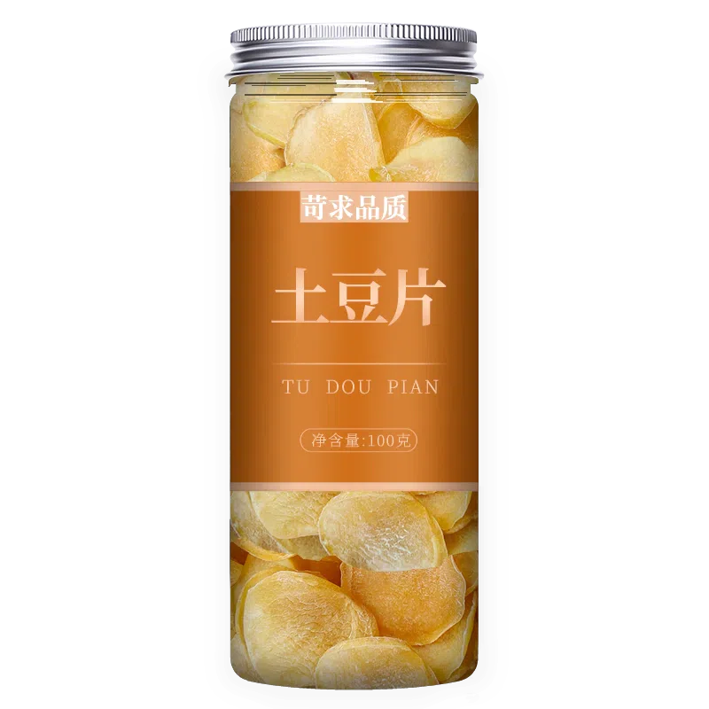 脱水蔬菜干菜方便即食干土豆片100g*1罐 100 克