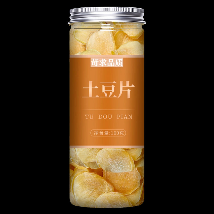 脱水蔬菜干菜方便即食干土豆片100g*1罐