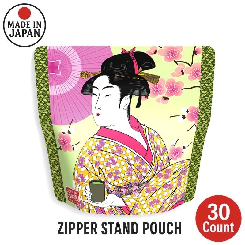 Yoshimura Zipper Stand Pouch TeaBreak 30 Count 1 bó