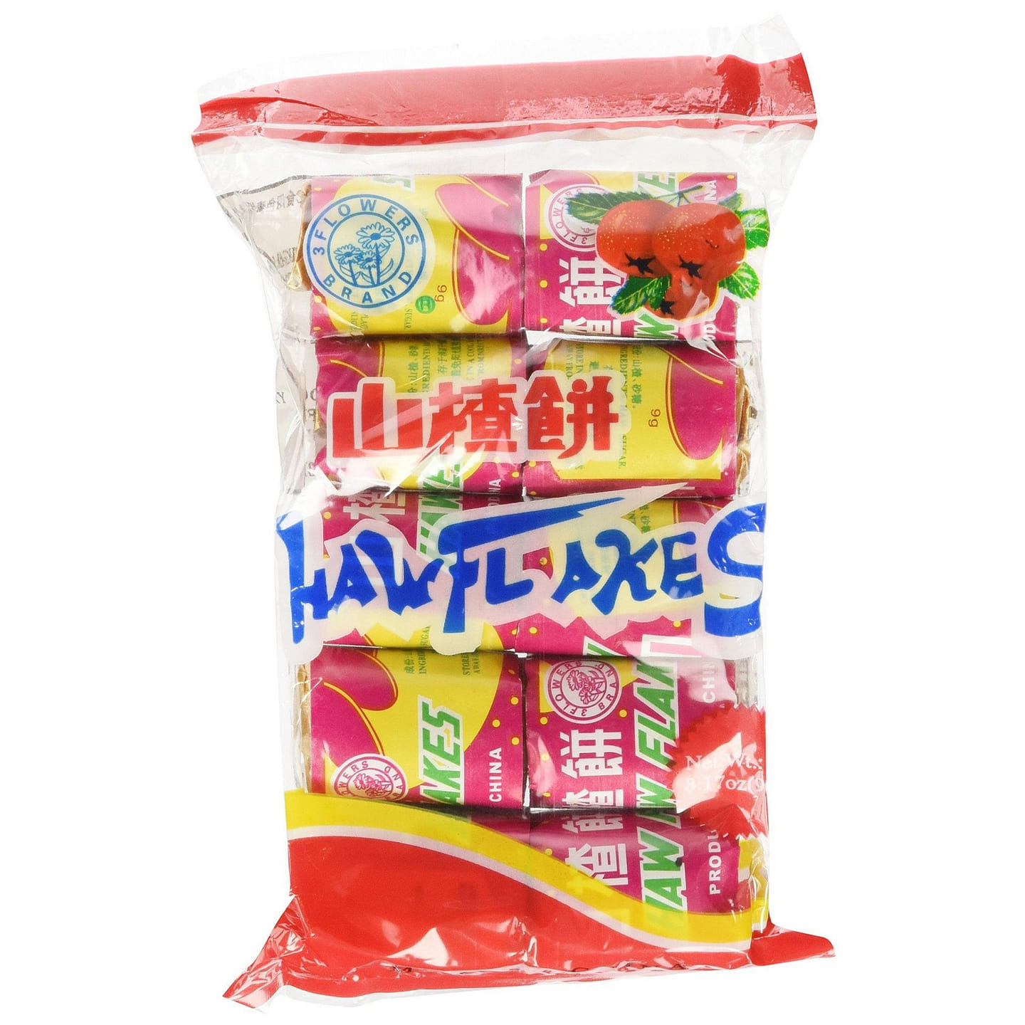 3Flowers Haw Flakes 3.18oz 1 each
