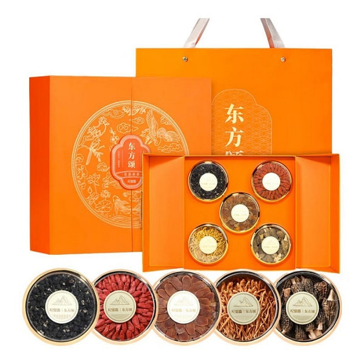 杞里香五福红黑枸杞东方颂礼盒年货礼盒干货补品多拼礼 250 克