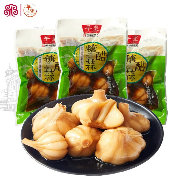 平望糖醋蒜 配粥下饭苏州配饭甜脆1包
