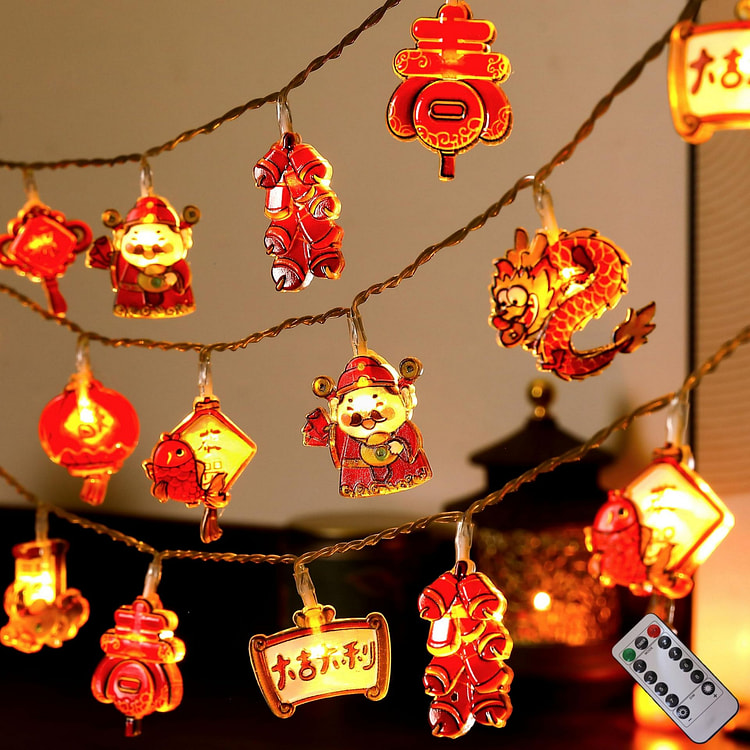 2026 New Year Decorations String Lights 10Ft 1 each