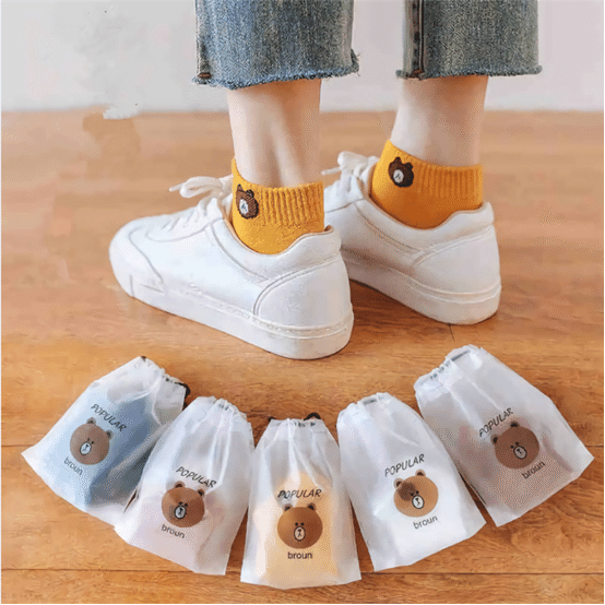 Cute Winter Low Cut Sock, kawaii for women girls, 10/bag 5 lb