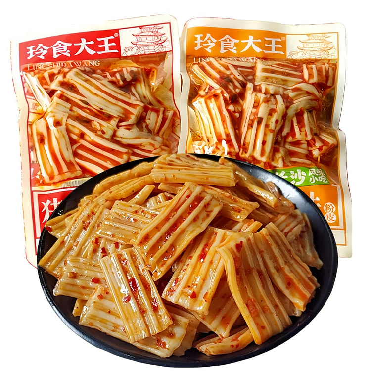 即食辣凉面20包 凉皮辣条 中国特色小吃麻辣面筋