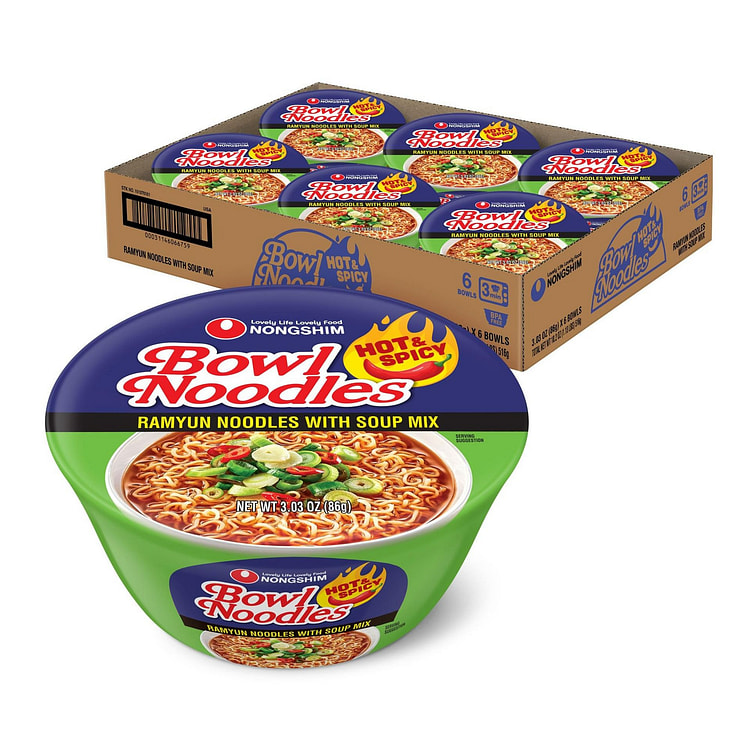 Nongshim Ramen Noodles Gourmet Instant Ramen bowl 1 each