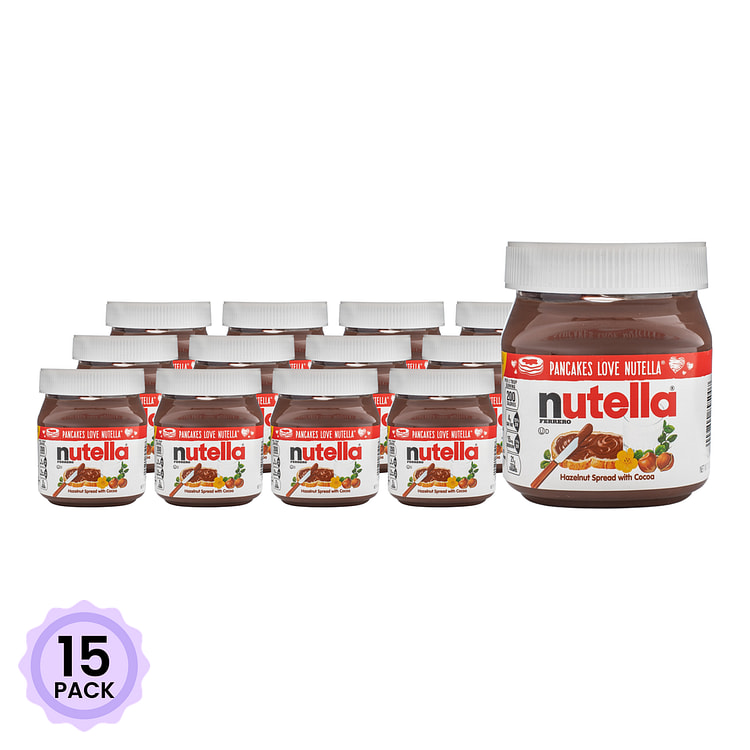 Nutella 巧克力榛子酱 13 盎司*15 包