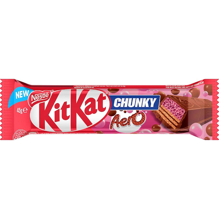 KitKat Chunky Aero Strawberry (Australia) 1 each