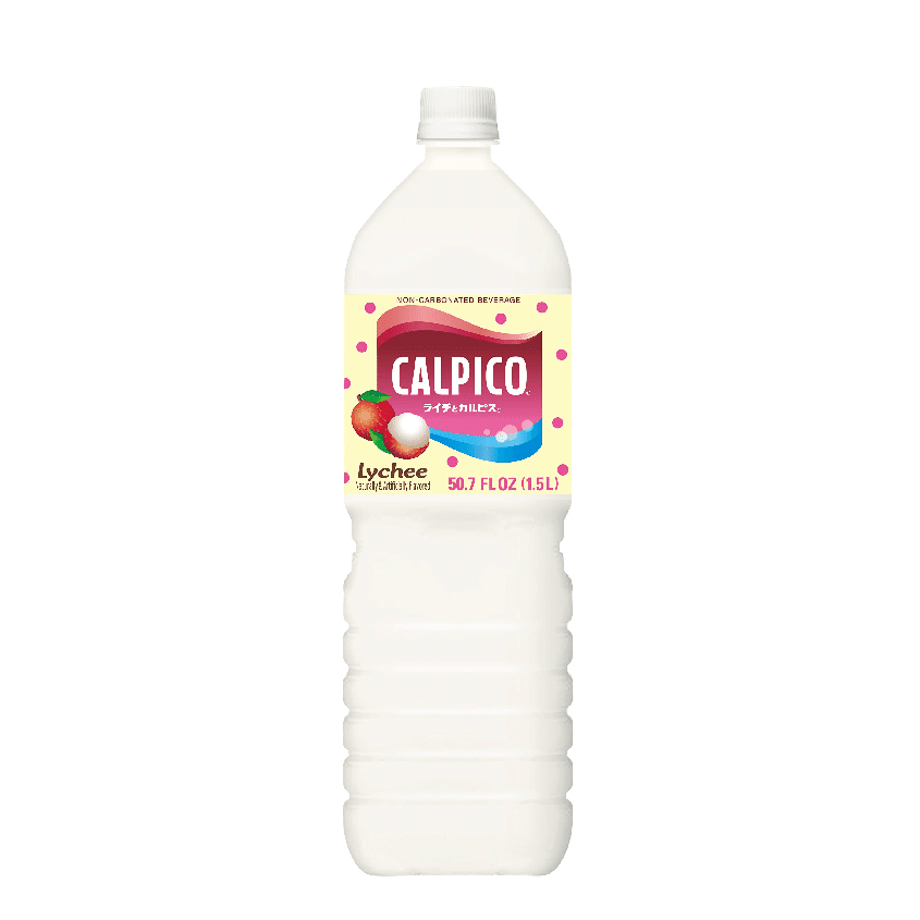 Calpico Non-Carbonated Soft Drink, Lychee Flavor 50.7 oz 1 each