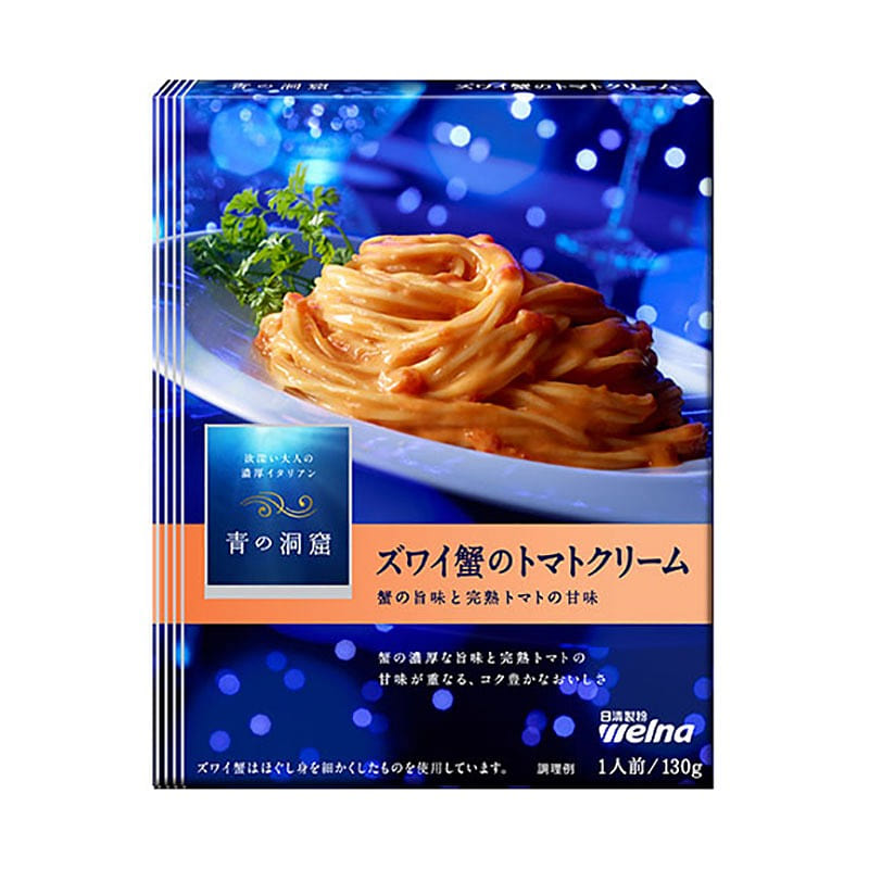 Nissin Pasta Sauce Tomato Cream Crab Flavor 140g 1 each