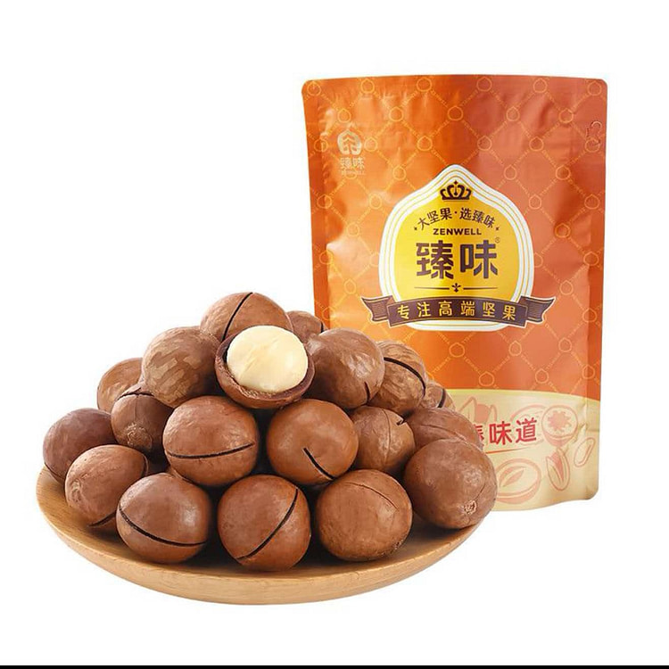 臻味夏威夷果520g原味办公室休闲坚果零食 520 克