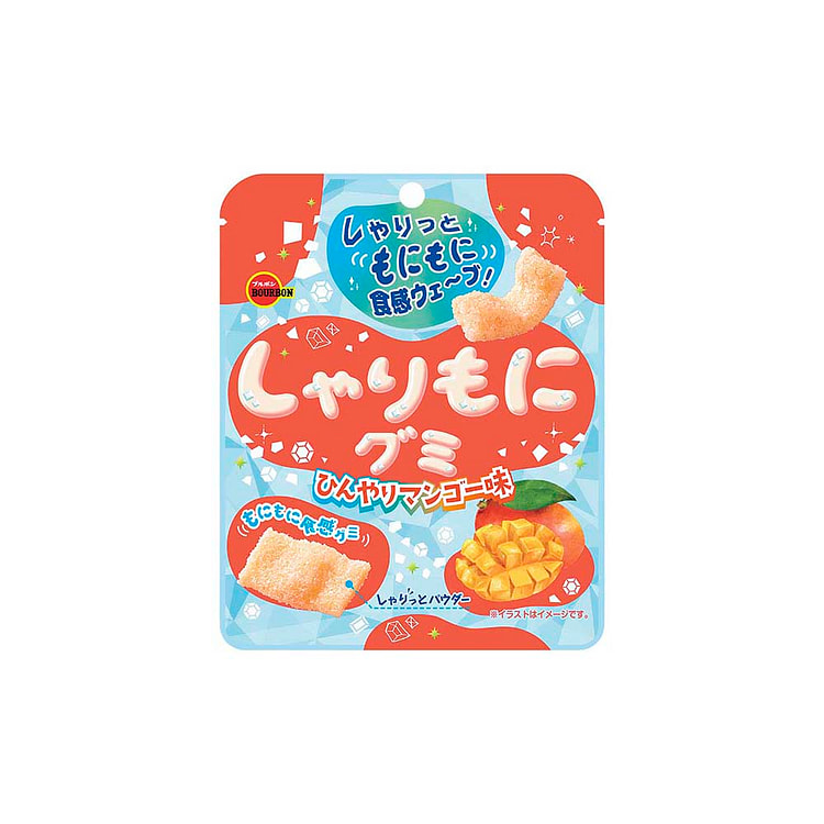 Bourbon SYARIMONI Chewy Gummy Cool Mango Flavor 57 g