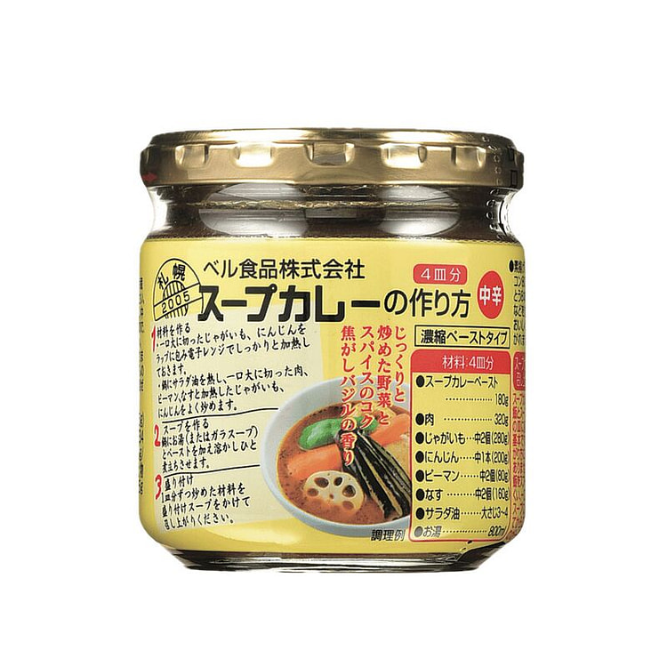 Bell Foods Soup Curry Base 180g 1 bottle