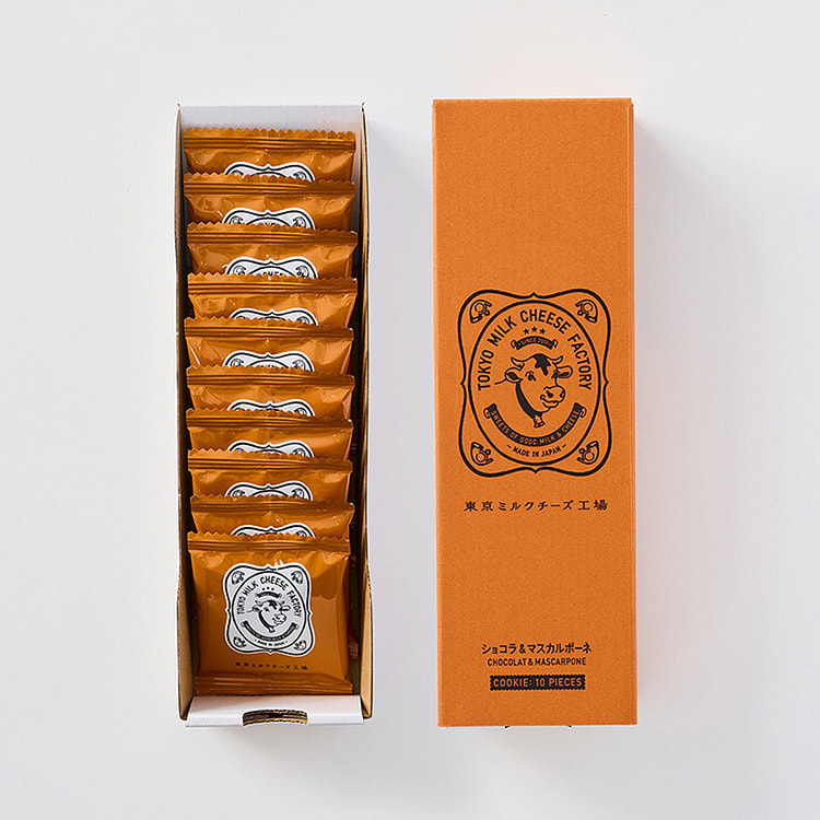 东京牛奶奶酪工房 巧克力&马斯卡波尼饼干 10片装