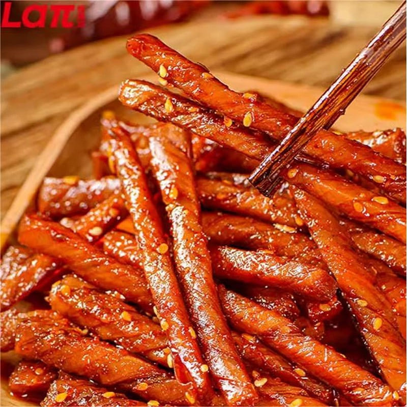 Know Spice Pie Hand Torn Bean Tendon Stick 20g Bean Roll Stick Spicy Flavor Spic 20 g