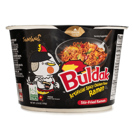 Samyang Buldak Ramen Bowl, Hot Chicken Flavor 1 each