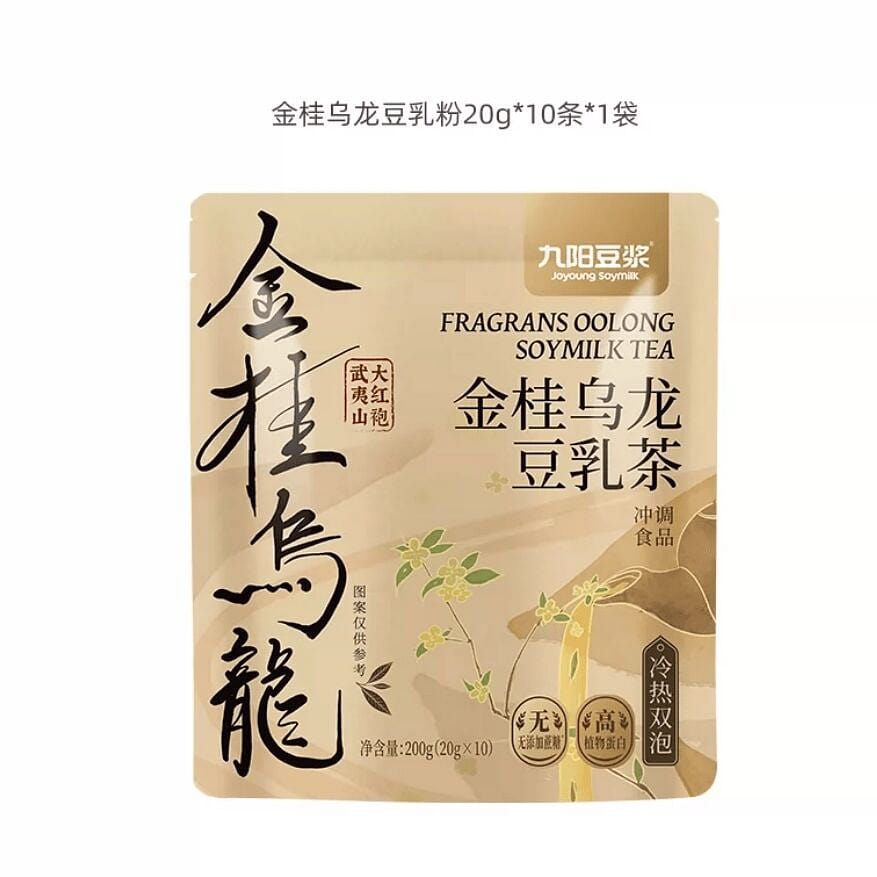 Joyoung golden osmanthus oolong soy drink 200g 200 g