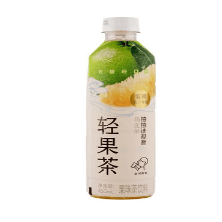 喜茶 轻果茶 柚柚铁观音乌龙茶450ml