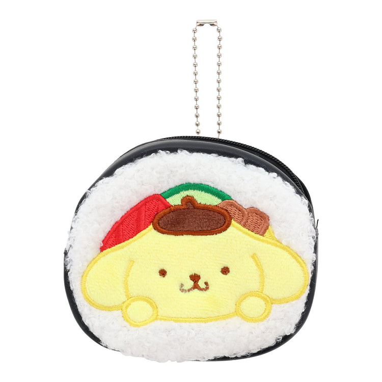 Sanrio Sushi Roll Mini Pouch - Pompompurin