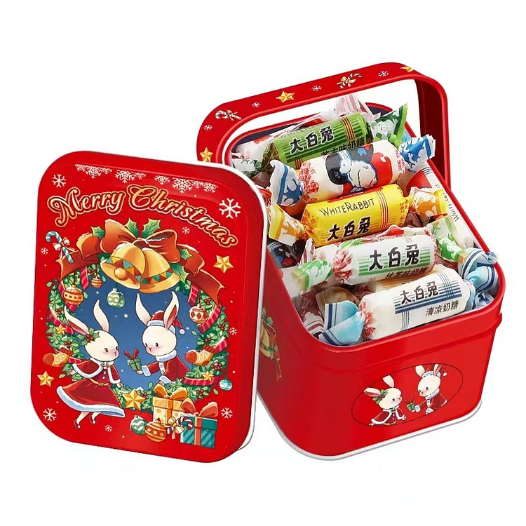 大白兔奶糖混合口味圣诞节礼盒 118 克