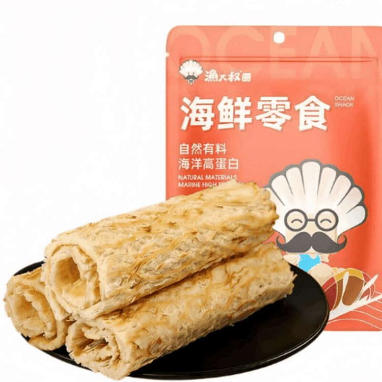 Fisher Uncle Soft Accordion Squid Slices 65g 65 g