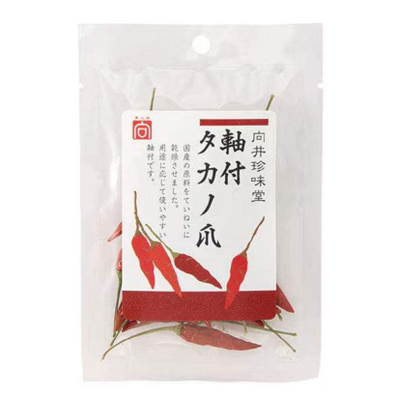 Mukai Chinmido Stem-On Takanotsume Chili Pepper 5g 1 each