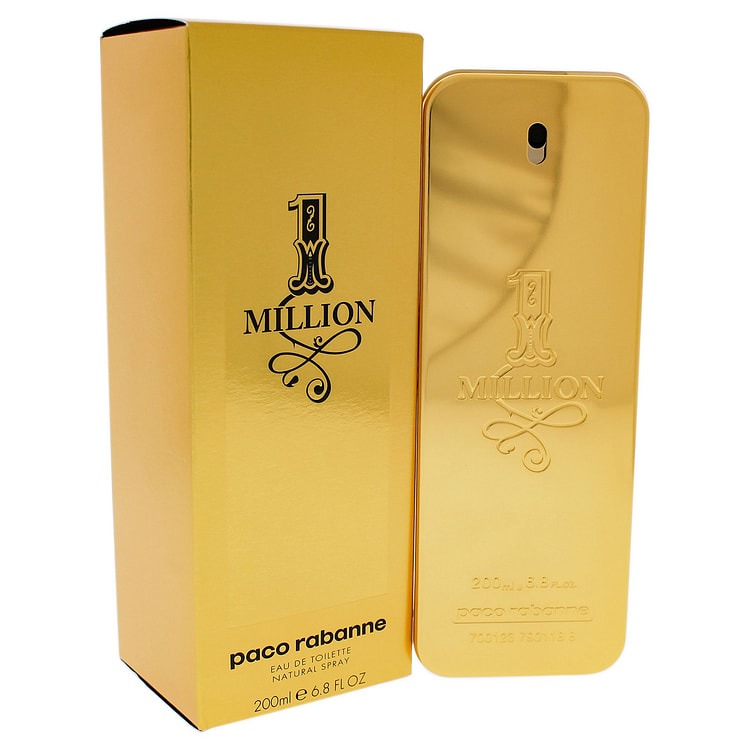 Paco Rabanne 남성용 1 Million - 6.8온스 EDT 스프레이