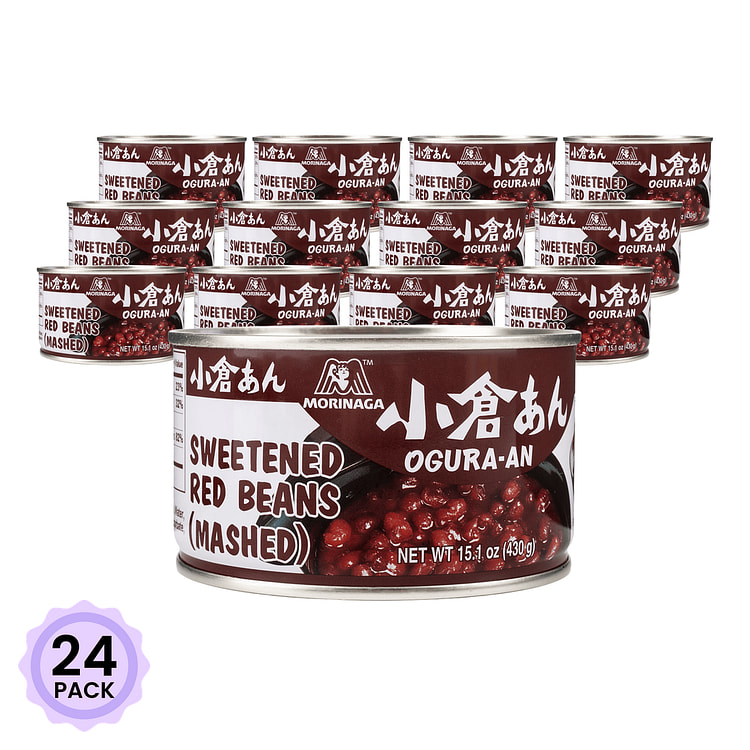 森永 小仓红豆沙 15.16 盎司*24 包