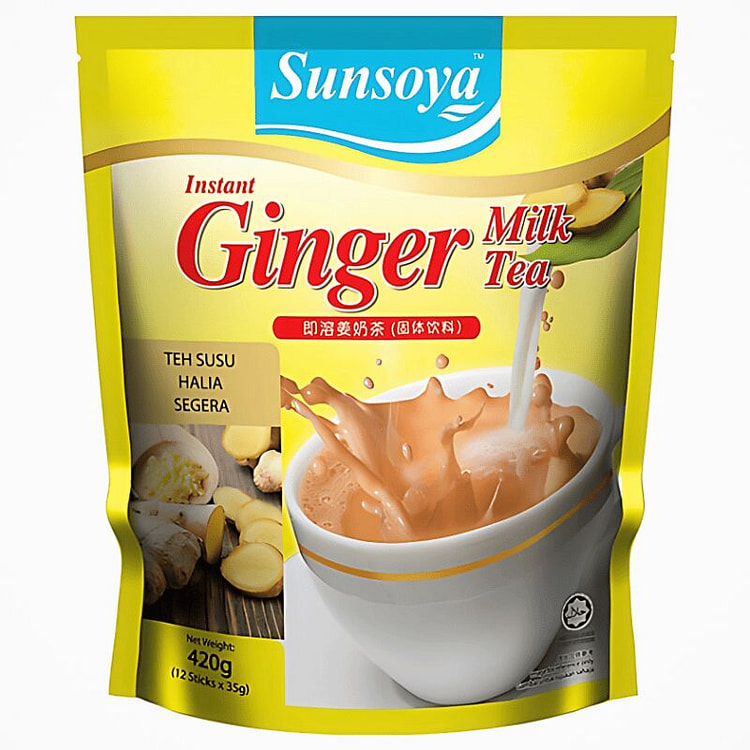Sunsoya Instant Ginger Milk Tea 420g